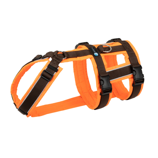 annyx Sicherheitsgeschirr Safety Protect leuchtorange/braun